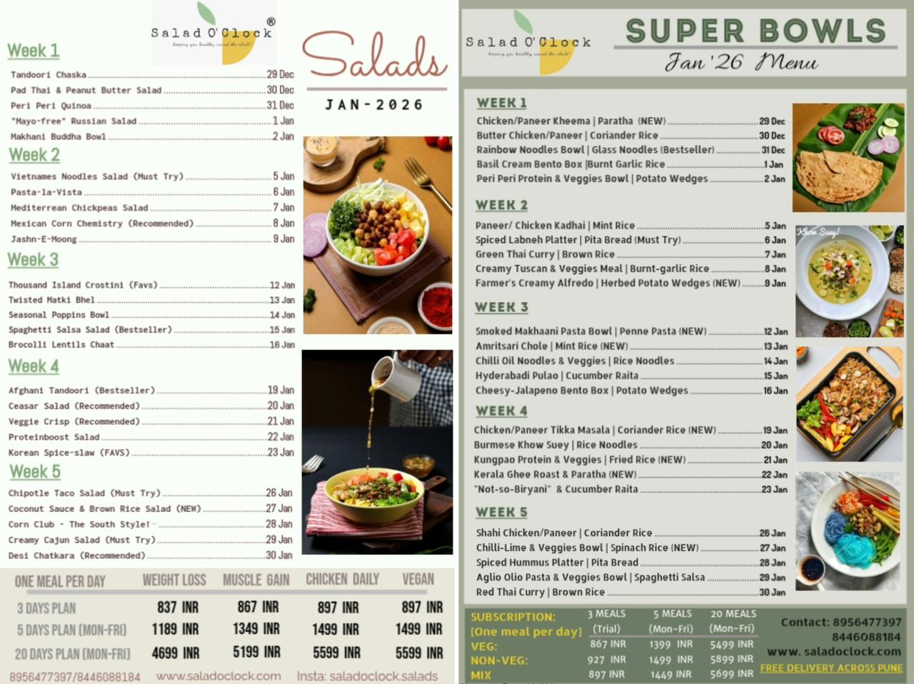 meal subscription pune